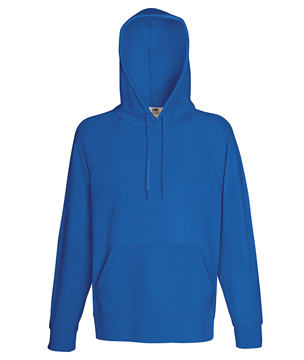 FELPA CAPPUCCIO LEGGERA DONNA ( FRUIT OF THE LOOM ) royal